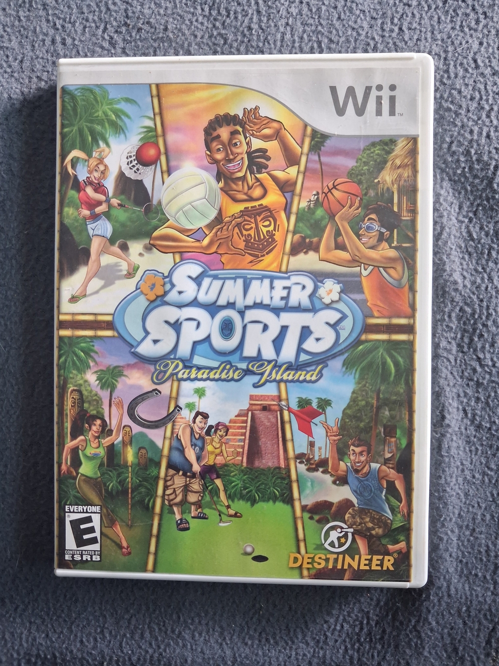 Wii Summer Sports: Paradise Island Game